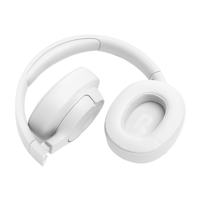 JBL Tune 770NC - White - Adaptive Noise Cancelling Wireless Over-Ear Headphones - Detailshot 3 image number null